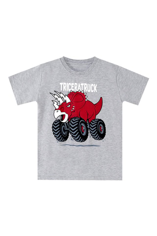 T-shirt en Short -  Mushi - Rood