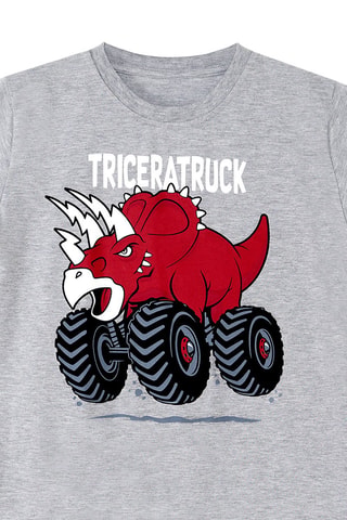 T-shirt en Short -  Mushi - Rood