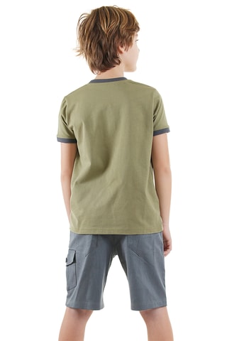 Camiseta y short Explore - Caqui
