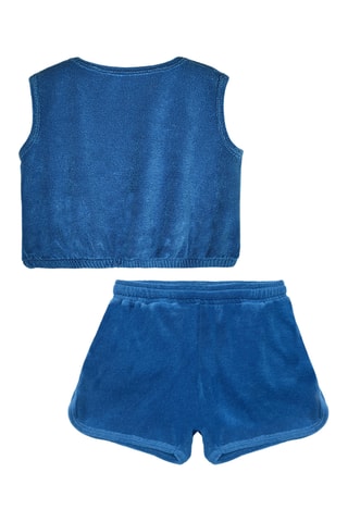 Top y short Daisy - Azul