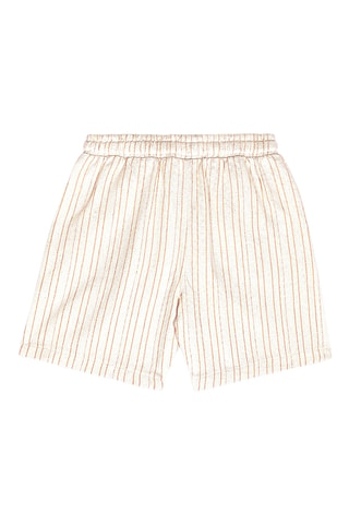 Short relaxed fit - Crudo y marrón