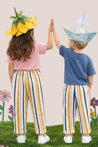 Pantalón relaxed fit - Multicolor