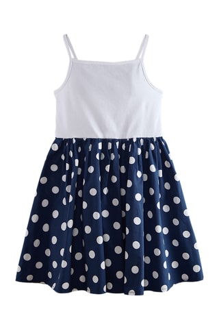 Vestido efecto doble prenda Lily - Blanco