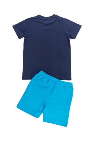 Camiseta y short - Azul y azul marino