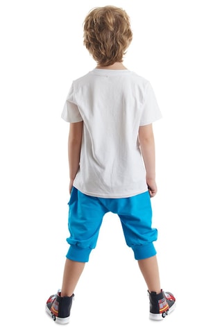 Camiseta y short - Azul