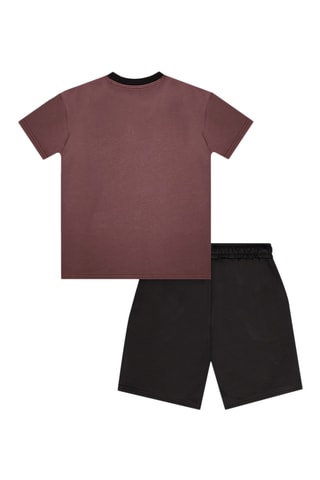 Camiseta y short Smile - Negro