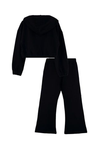 Sudadera y pantalón de chándal - Negro