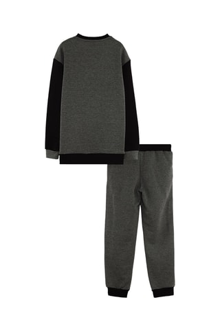 Sudadera y pantalón de chándal - Gris