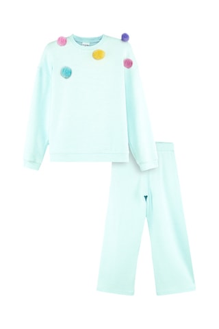 Sudadera y pantalón de chándal - Verde