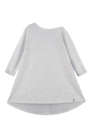Vestido trapecio - Gris
