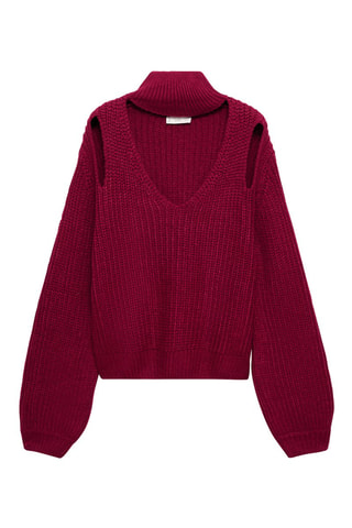 Pull-over oversize ouvertures - Bordeaux
