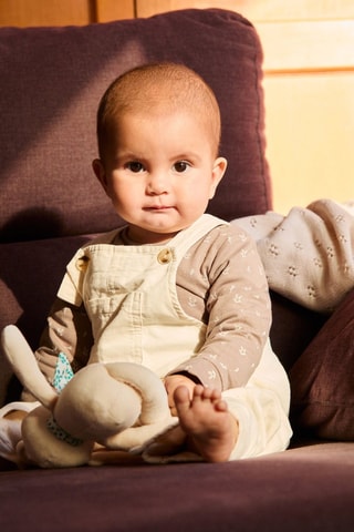 Body coton imprimé - Marron