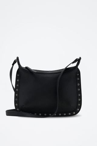 Sac clouté cuir - Noir