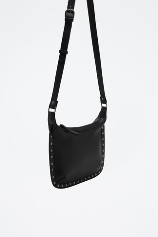 Sac clouté cuir - Noir