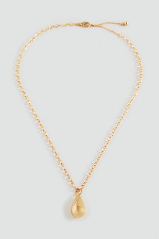 Collier détail goutte