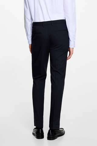 Pantalon de costume slim fit - Bleu marine