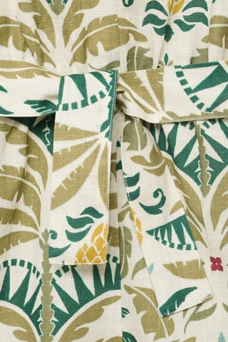 Combinaison en imprimé tropical - Vert