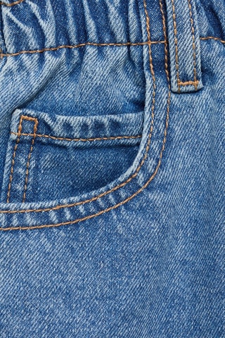 Jupe en jean paperbag - Bleu