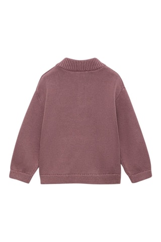 Pull poche kangourou - Rouge