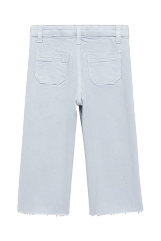 Jean seamless ourlet effiloché - Blanc