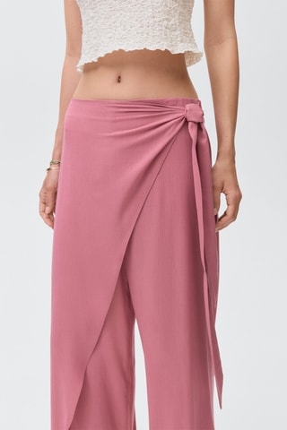 Pantalon paréo - Rose