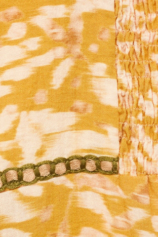 Combinaison en imprimé tropical - Jaune
