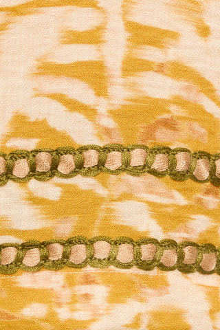 Combinaison en imprimé tropical - Jaune