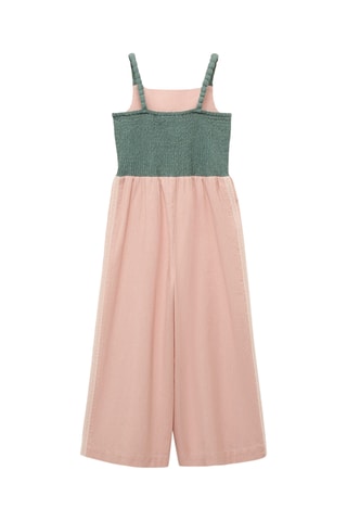Combinaison détail brodé - Rose