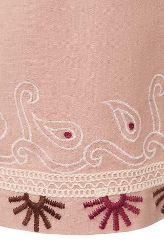Combinaison détail brodé - Rose
