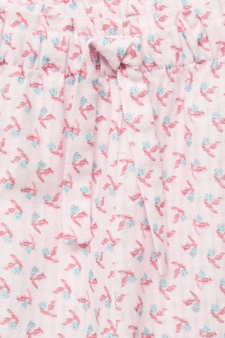 Pantalon droit imprimé - Rose