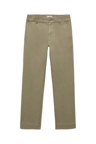 Pantalon chino straight-fit - Vert d'eau