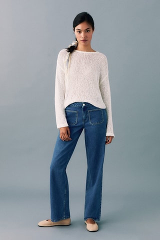 Jean straight fit - Bleu