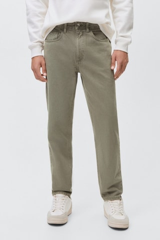 Jean regular-fit - Vert