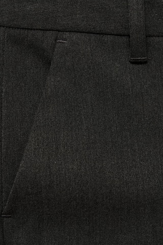 Bermuda tailleur taille haute - Gris