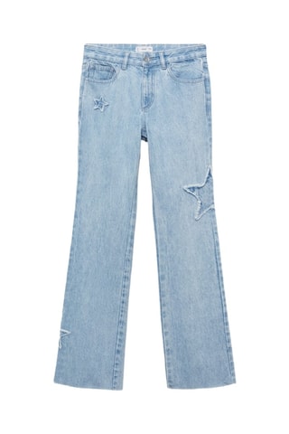 Jean regular étoiles - Bleu