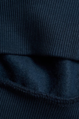 Sweat étoile brodée - Bleu