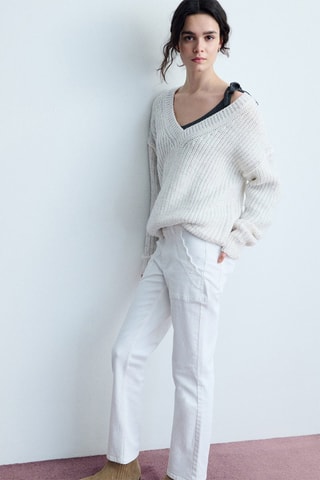 Jean slim-fit - Blanc
