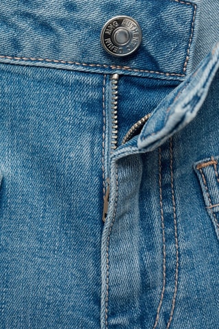 Short en jean poches - Bleu clair