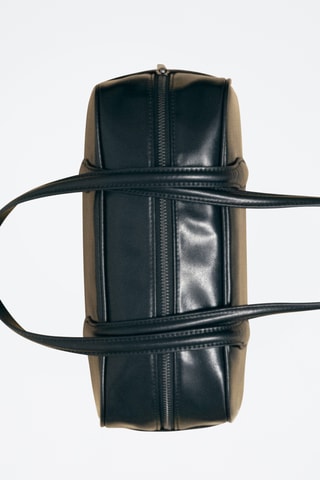 Sac bowling similicuir - Noir