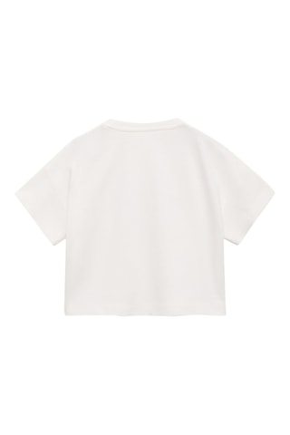 T-shirt imprimé manches courtes - Blanc