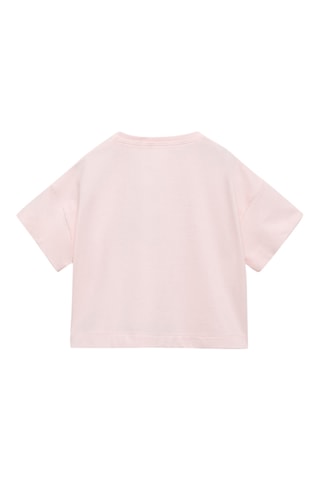 T-shirt imprimé manches courtes - Rose