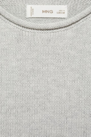 Pull-over maille coton - Gris