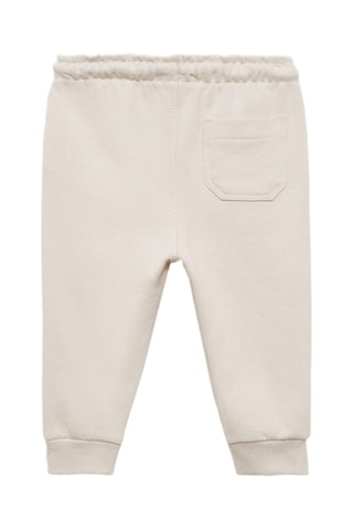 Pantalon jogger coton - Beige