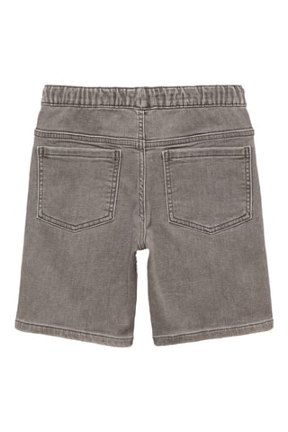 Bermuda jean cordon - Gris