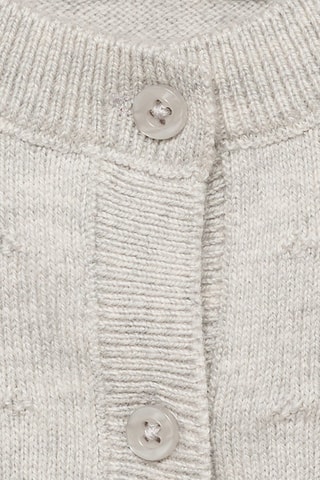 Cardigan maille boutons - Gris