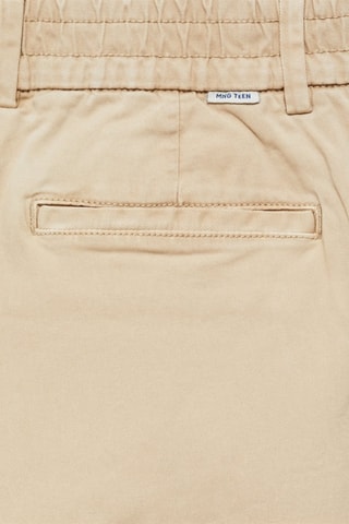 Pantalon chino straight-fit - Beige