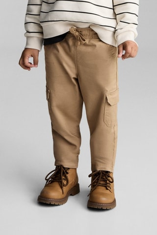 Pantalon jogger cargo - Marron