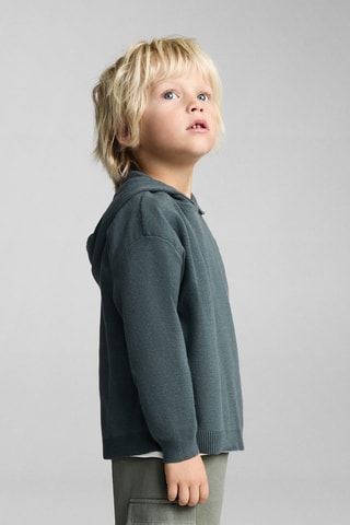 Bermuda coton cargo - Vert