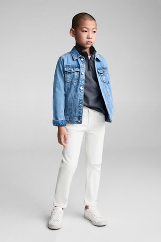 Jean slim-fit - Blanc