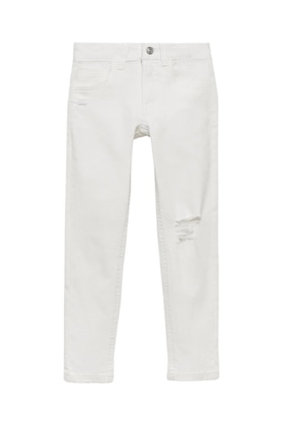 Jean slim-fit - Blanc